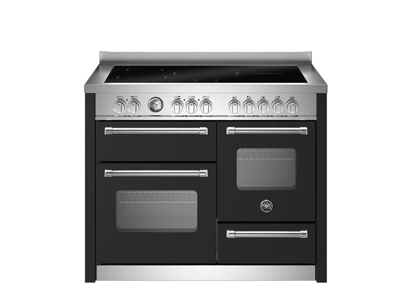 Bertazzoni MAS115I3ENEC2 110 cm induction top electric triple oven Master Series-Matt Black