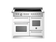 Bertazzoni MAS115I3EBIC2 110 cm induction top electric triple oven Master Series-Matt White