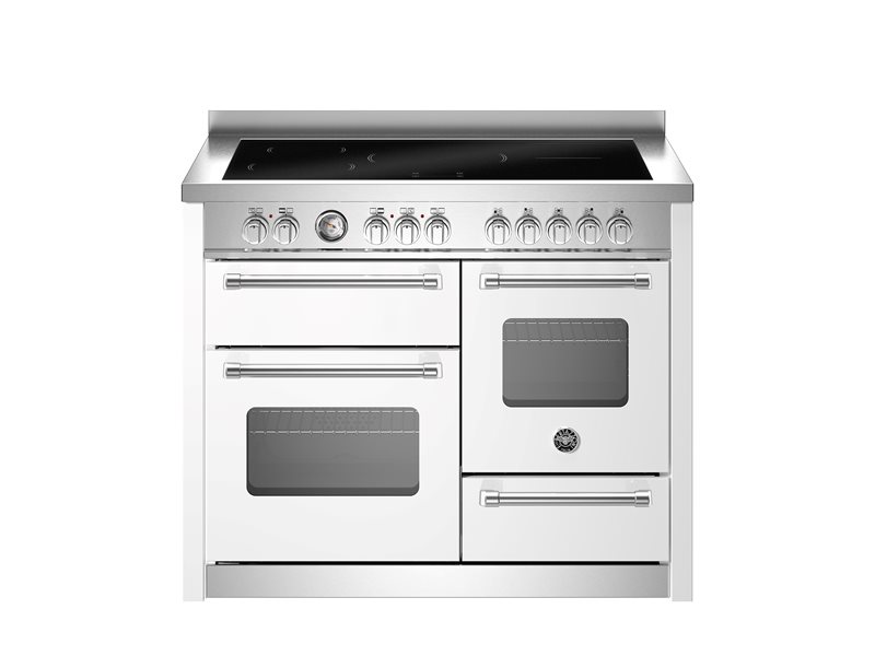 Bertazzoni MAS115I3EBIC2 110 cm induction top electric triple oven Master Series-Matt White
