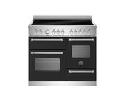 Bertazzoni MAS105I3ENEC2 100 cm induction top electric triple oven Master Series-Black