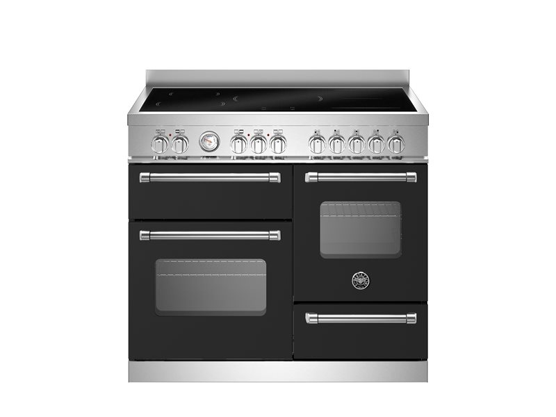 Bertazzoni MAS105I3ENEC2 100 cm induction top electric triple oven Master Series-Black