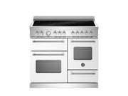 Bertazzoni MAS105I3EBIC2 100 cm induction top electric triple oven Master Series-White