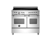 Bertazzoni MAS105I2EXC2 100 cm induction top electric double oven Master Series-Stainless Steel