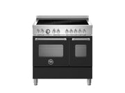 Bertazzoni MAS95I2ENEC2 90 cm induction top electric double oven Master Series- Black