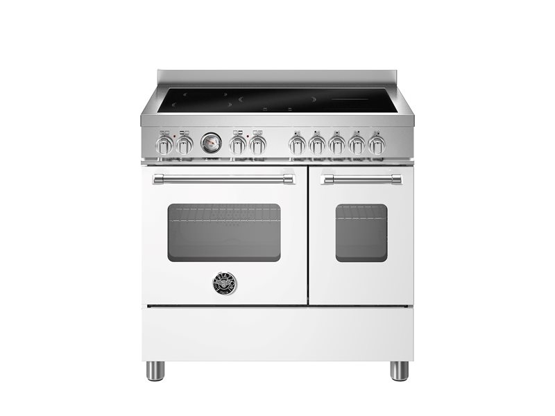 Bertazzoni MAS95I2EBIC2 90 cm induction top electric double oven Master Series- White