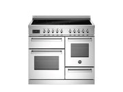 Bertazzoni PRO105I3EXT2 100 cm induction top electric triple oven Professional Series-Stainless Steel