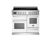 Bertazzoni PRO105I3EBIT2 100 cm induction top electric triple oven Professional Series- White