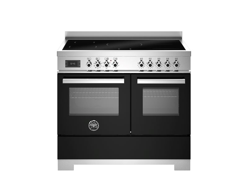 Bertazzoni PRO105I2ENET2 100 cm induction top electric double oven Professional Series-Black