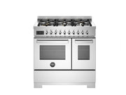 Bertazzoni PRO96L2EXT2 90 cm 6-burner electric double oven Professional Series-Stainless Steel
