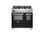 Bertazzoni PRO96L2ENET2 90 cm 6-burner electric double oven Professional Series-Black