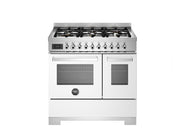 Bertazzoni PRO96L2EBIT2 90 cm 6-burner electric double oven Professional Series-White