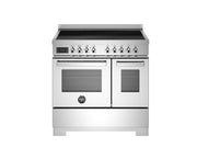 Bertazzoni PRO95I2EXT2 90 cm induction top electric double oven Professional Series-Stainless Steel