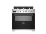 Bertazzoni PRO96L1ENET2 90 cm 6-Burner, Electric Oven Professional Series-Black