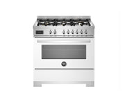 Bertazzoni PRO96L1EBIT2 90 cm 6-Burner, Electric Oven Professional Series-White