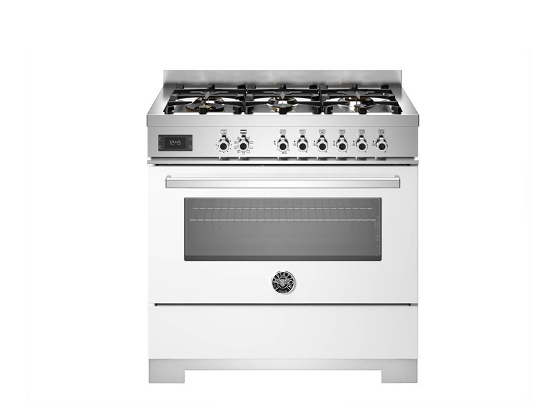 Bertazzoni PRO96L1EBIT2 90 cm 6-Burner, Electric Oven Professional Series-White