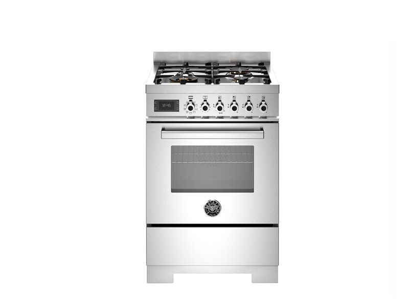 Bertazzoni PRO64L1EXT2 60 cm 4-burner electric oven Professional Series-Stainless Steel