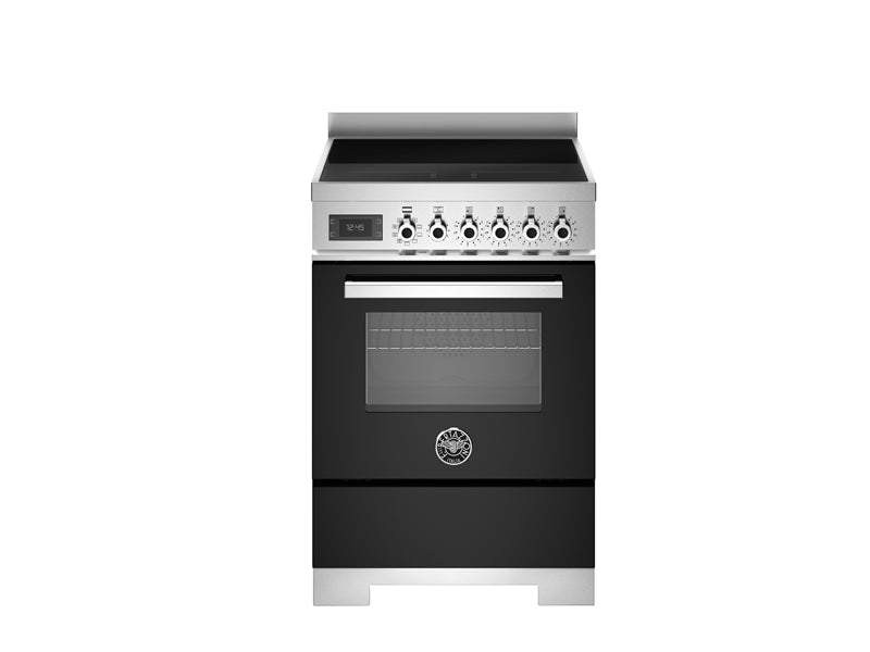 Bertazzoni PRO64I1ENET2 60 cm induction top electric oven Professional Series- Black