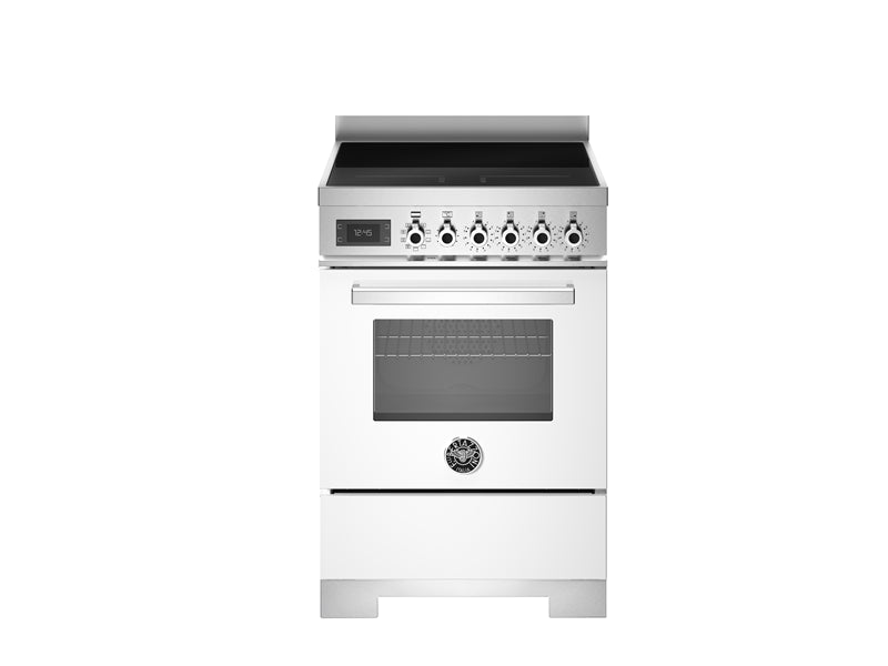 Bertazzoni PRO64I1EBIT2 60 cm induction top electric oven Professional Series- White