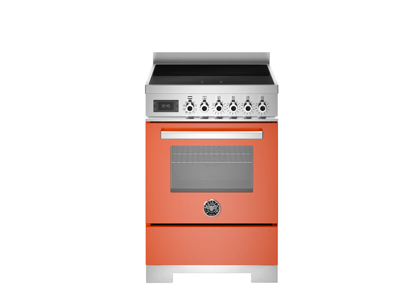 Bertazzoni PRO64I1EART2 60 cm induction top electric oven Professional Series- Orange