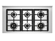 Bertazzoni PRO116L3EGIT2 110 cm 6-burner electric triple oven Professional Series- Yellow