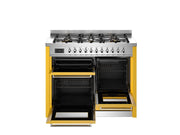 Bertazzoni PRO116L3EGIT2 110 cm 6-burner electric triple oven Professional Series- Yellow