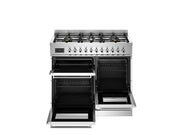 Bertazzoni PRO106L3EBIT2 100 cm 6 burner electric triple oven Professional Series-White