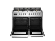 Bertazzoni PRO106L2EXT2 100 cm 6-burner electric double oven Professional Series-Stainless Steel