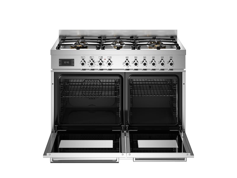 Bertazzoni PRO106L2EXT2 100 cm 6-burner electric double oven Professional Series-Stainless Steel