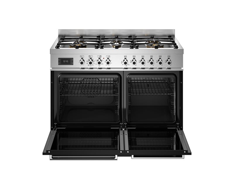 Bertazzoni PRO106L2ENET2 100 cm 6-burner electric double oven Professional Series-Black