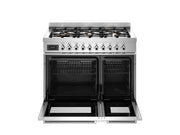 Bertazzoni PRO96L2EXT2 90 cm 6-burner electric double oven Professional Series-Stainless Steel