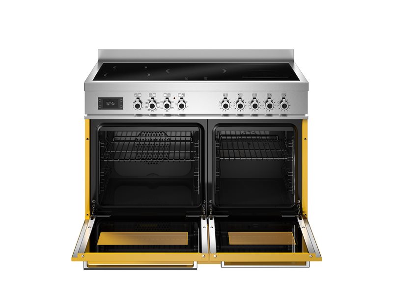 Bertazzoni PRO105I2EGIT2 100 cm induction top electric double oven Professional Series-Yellow