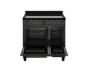 Bertazzoni PRO95I2ECAT2 90 cm induction top electric double oven Professional Series-Carbonio