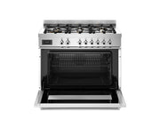 Bertazzoni PRO96L1EBIT2 90 cm 6-Burner, Electric Oven Professional Series-White