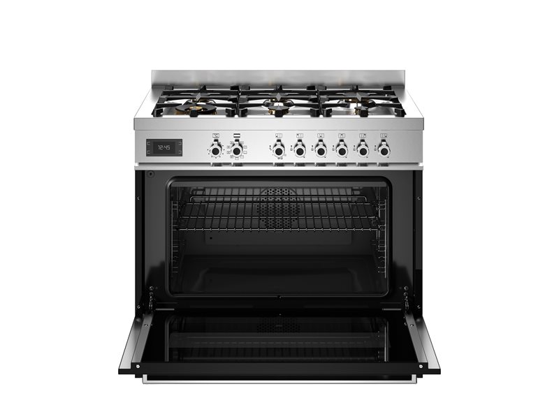 Bertazzoni PRO96L1ENET2 90 cm 6-Burner, Electric Oven Professional Series-Black