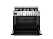 Bertazzoni PRO96L1ENET2 90 cm 6-Burner, Electric Oven Professional Series-Black