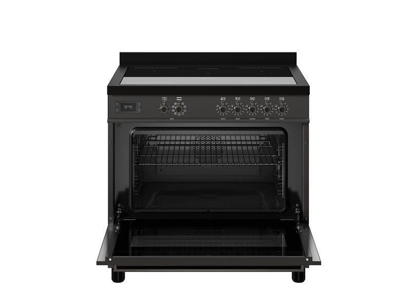 Bertazzoni PRO95I1ECAT2 90 cm induction top, Electric Oven Professional Series-Carbonio