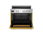 Bertazzoni PRO95I1EGIT2 90 cm induction top, Electric Oven Professional Series-Yellow