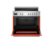 Bertazzoni PRO95I1EART2 90 cm induction top, Electric Oven Professional Series-Orange