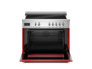 Bertazzoni PRO95I1EROT2 90 cm induction top, Electric Oven Professional Series-Red