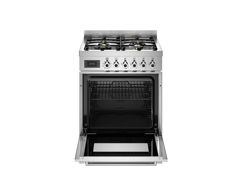 Bertazzoni PRO64L1EXT2 60 cm 4-burner electric oven Professional Series-Stainless Steel