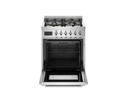 Bertazzoni PRO64L1EXT2 60 cm 4-burner electric oven Professional Series-Stainless Steel