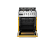 Bertazzoni PRO64L1EGIT2 60 cm 4-burner electric oven Professional Series-Yellow