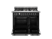 Bertazzoni HER96L2ENET2 90 cm 6-burner electric double oven Heritage Series-Black