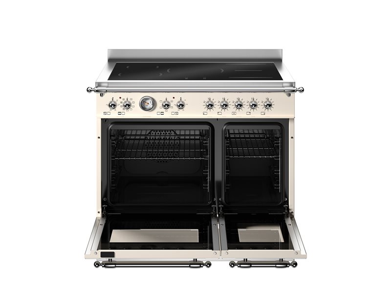 Bertazzoni HER95I2EAVT2 90 cm induction top electric double oven Heritage Series-Avorio
