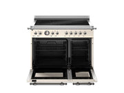 Bertazzoni HER95I2EAVT2 90 cm induction top electric double oven Heritage Series-Avorio