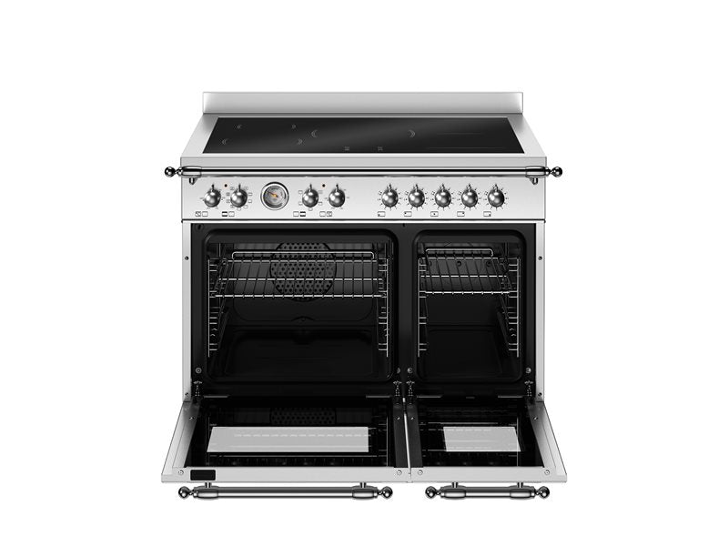 Bertazzoni HER95I2EXT2 90 cm induction top electric double oven Heritage Series-Stainless Steel