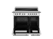 Bertazzoni HER95I2EXT2 90 cm induction top electric double oven Heritage Series-Stainless Steel