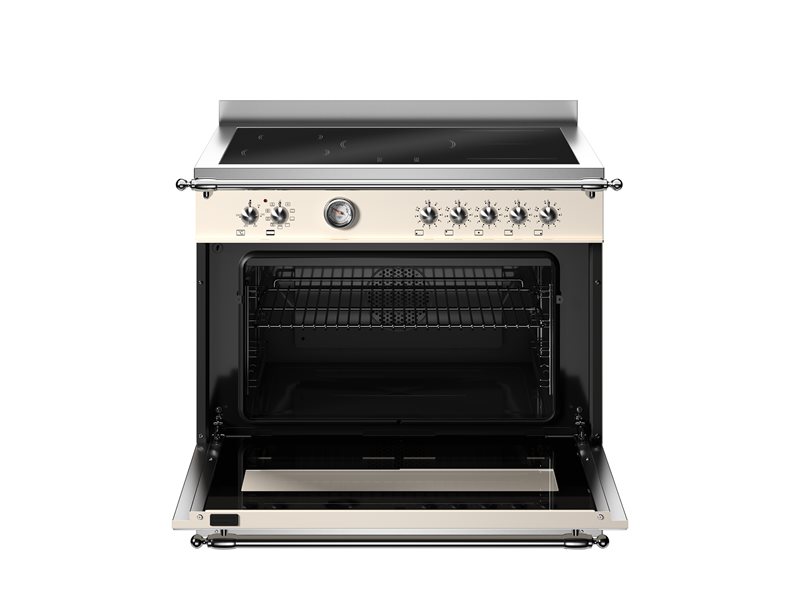 Bertazzoni HER95I1EAVT2 90cm induction top, electric oven Heritage Series-Avorio