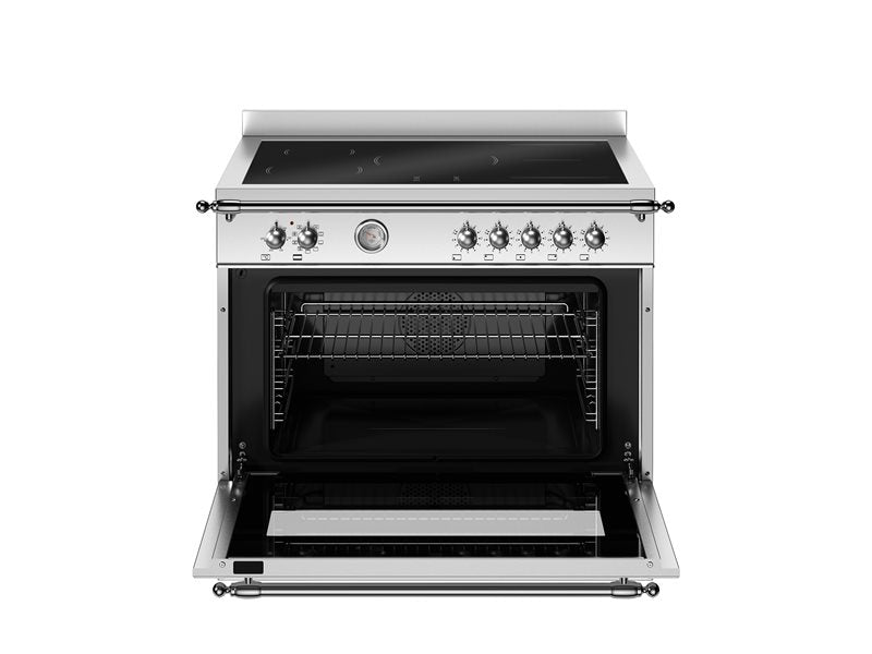 Bertazzoni HER95I1EXT2 90cm induction top, electric oven Heritage Series-Stainless Steel