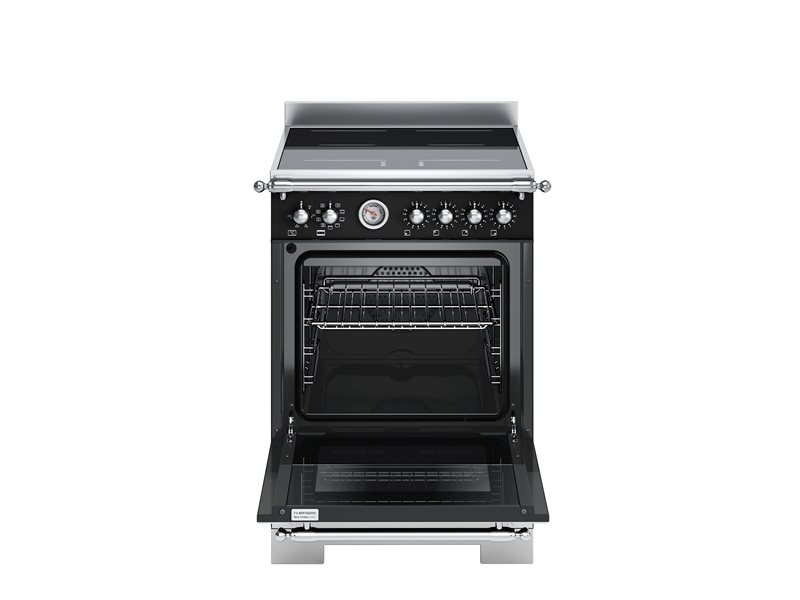 Bertazzoni HER64I1ENET2 60 cm induction top electric oven Heritage Series- Black